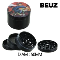 Grinder Beuz Bike Noir 50 mm